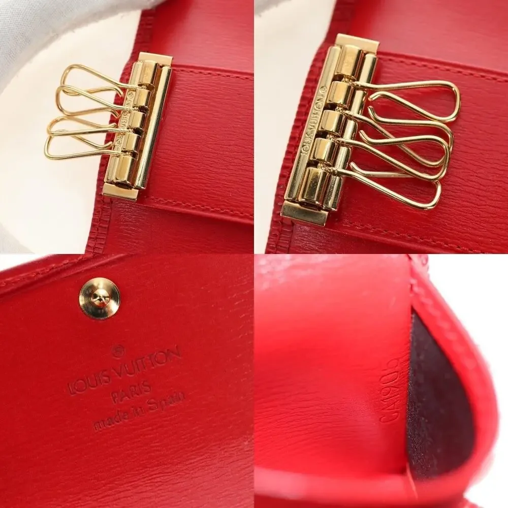 Louis Vuitton Epi Multicles 4 Key Case Red